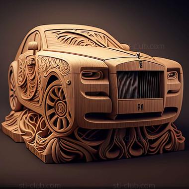 3D мадэль Rolls Royce Ghost (STL)